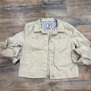 Women’s large cropped carhartt jacket